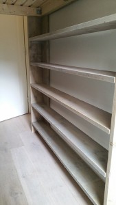 Tweepersoons stapelbed onder