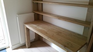 Tweepersoons stapelbed onder