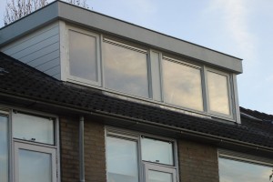 Dakkapel plat dak te Hilversum